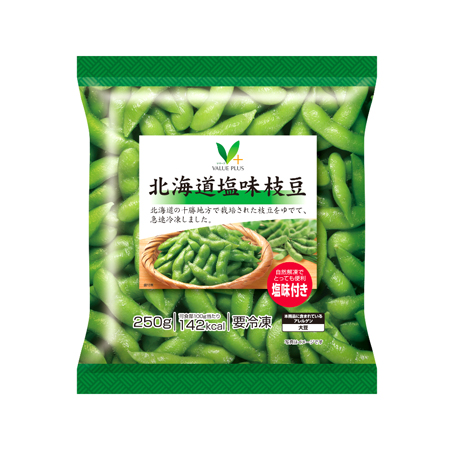 Vマーク 北海道塩味枝豆  250g