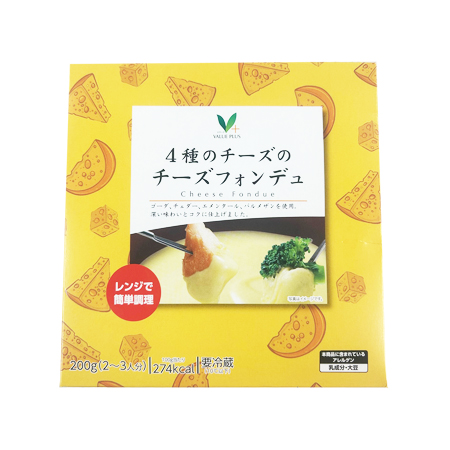 Vマーク 4種のチーズのチーズフォンデュ  200g