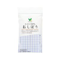 Vマーク コットンおしぼり 6本