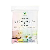 Vマーク マイクロファイバーふきん  5枚入