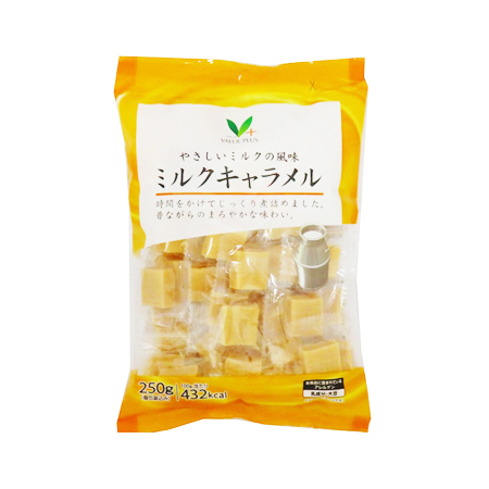 Vマーク やさしいミルクの風味 ミルクキャラメル  250g