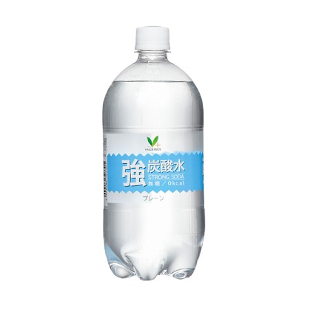 Vマーク 強炭酸水  1000ml