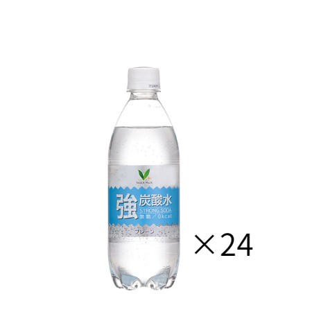 Vマーク ソーダ 強炭酸水 500ml ケース