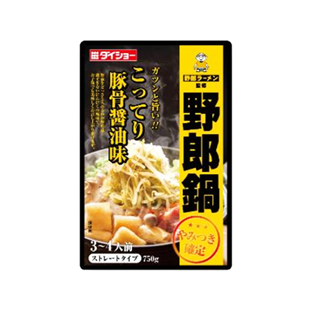 Vマークグルメテーブル 野郎鍋こってり豚骨醤油味  700g