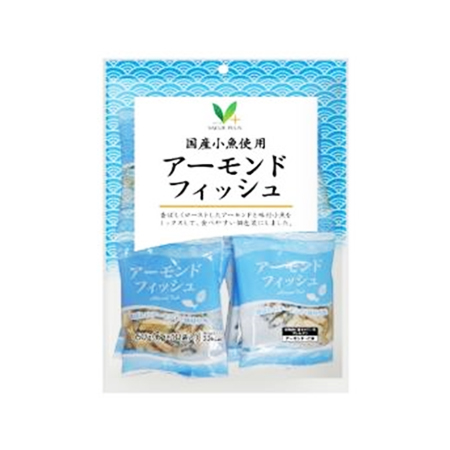 Vマーク 国産小魚使用アーモンドフィッシュ  60g