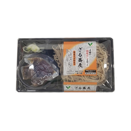 Ｖマーク　4種の国産だしを使ったざる蕎麦　1パック