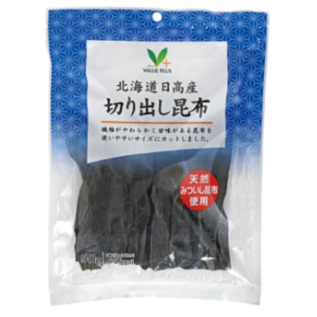 Ｖマーク 北海道日高産 切り出し昆布  50g