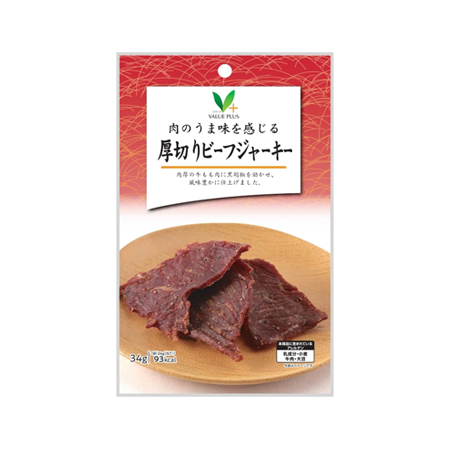 Ｖマーク 厚切りビーフジャーキー  34g