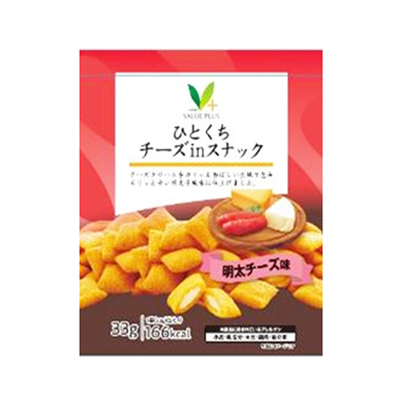 Vマーク チーズinスナック 明太チーズ味  33g