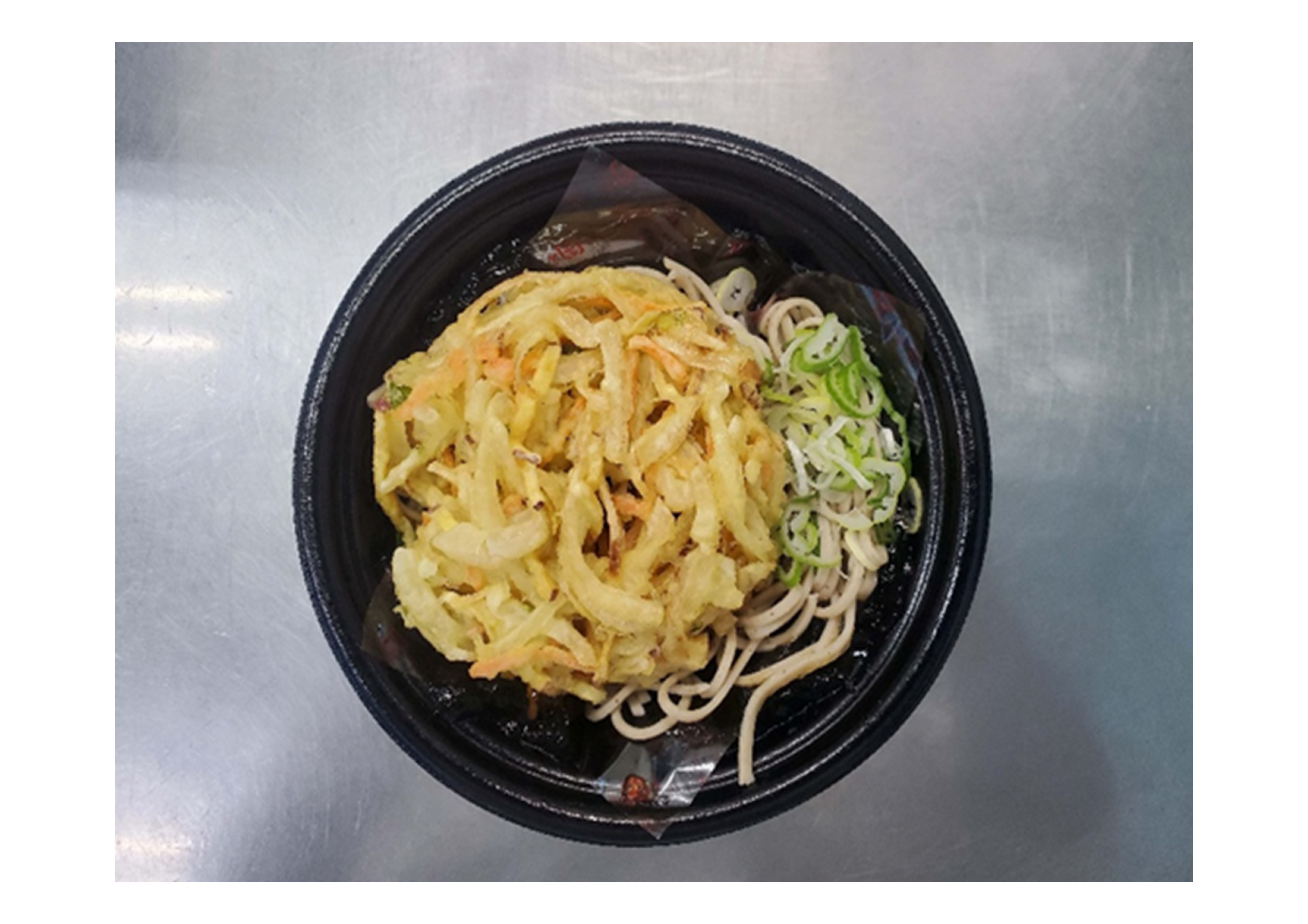 Ｖマーク　国産野菜を使ったかき揚げそば　1パック