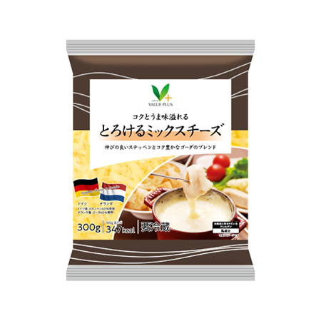 Vマーク とろけるミックスチーズ　300g