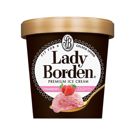 レディーボーデン パイント　ストロベリー    470ml
