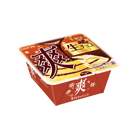 ロッテ 爽　生チョコinバニラ  185ml