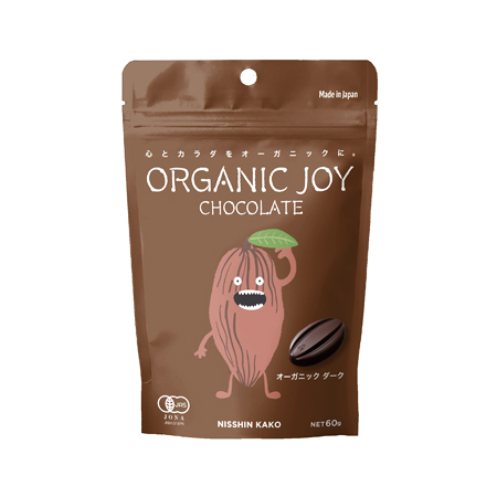 日新化工 ORGANIC JOY CHOCOLATE オーガニックダーク  60g