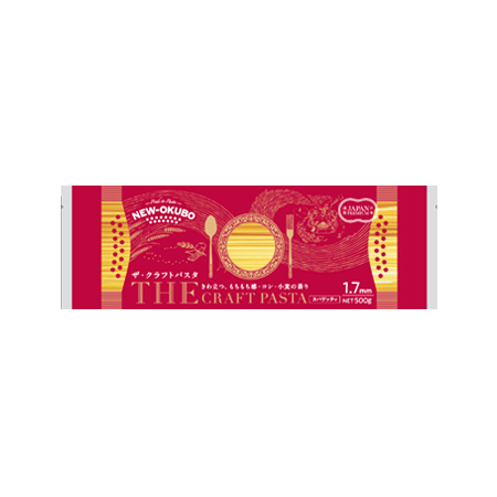 ニューオークボ ザ クラフトパスタ JAPANPREMIUM1.7㎜  500g