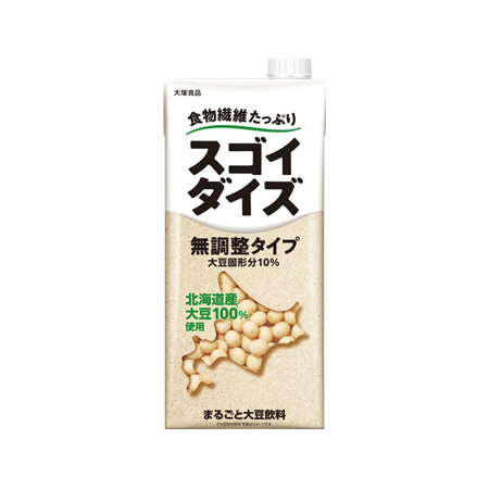 大塚食品 スゴイダイズ 無調整タイプ   1000ml