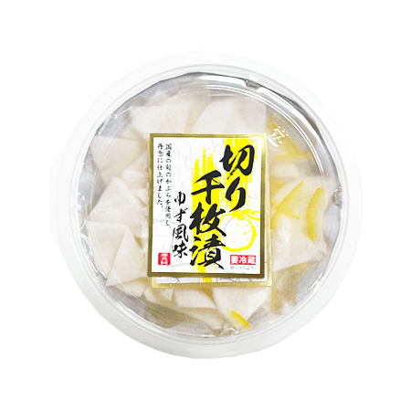 堺共同漬物 切り千枚漬ゆず風味   110g