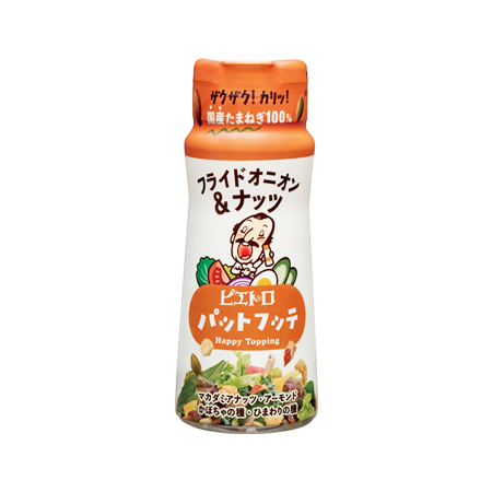 ピエトロ パットフッテフライドオニオン＆ナッツ  70g