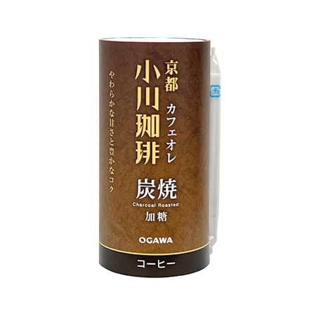 京都小川珈琲 炭焼珈琲 カフェオレ 加糖  195g