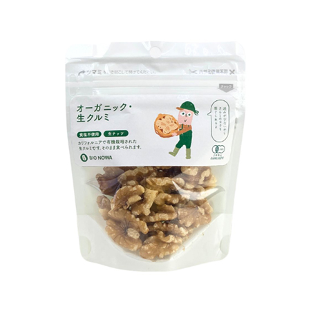アルファフードスタッフ BIONOWA オーガニック・生クルミ  50g
