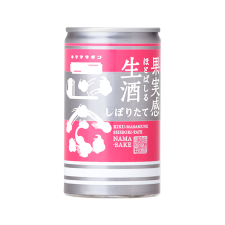 菊正宗 キクマサギン 生酒缶  180ml