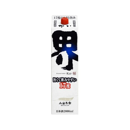 小山本家酒造 界(かい) パック  2000ml