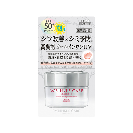 グレイスワン　リンクルケア　ホワイト　モイストジェルクリーム　ＵＶ 60g