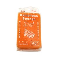 亀の子スポンジ Do 角型 オレンジ 1個