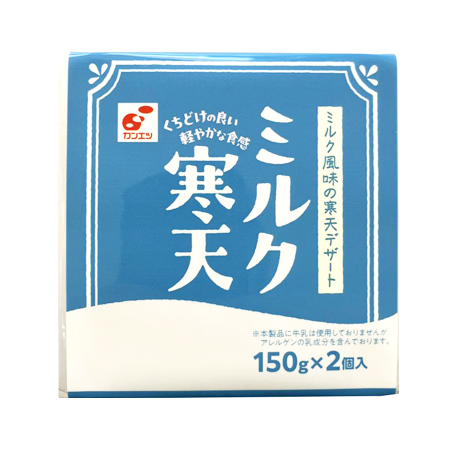 カンエツ ミルク寒天  150g×2