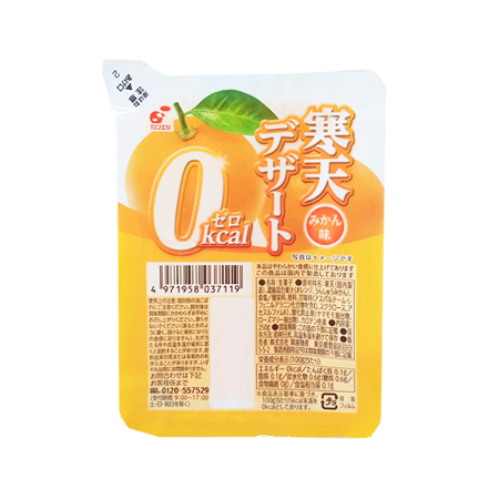 カンエツ 寒天デザート0kcal みかん味  250g