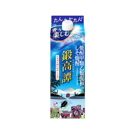 合同酒精 しそ香るお酒鍛高譚(スリムパック)  900ml