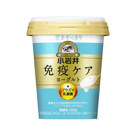 [う]小岩井 免疫ケアヨーグルト甘さすっきり  400g