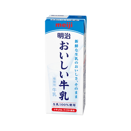 明治 おいしい牛乳 200ml