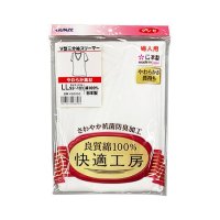 婦人　グンゼ　「快適工房」　Ｖ首３分袖シャツ
