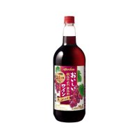 メルシャン おいしい酸化防止剤無添加赤ワイン ふくよか赤 ペットボトル  1500ml