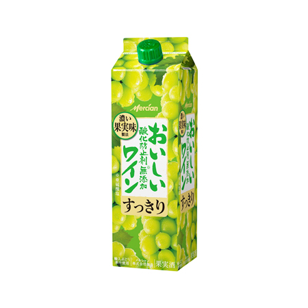 メルシャンおいしい酸化防止剤無添加 白ワイン  1000ml