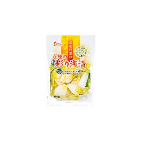 関口漬物 6種の彩り浅漬  160g