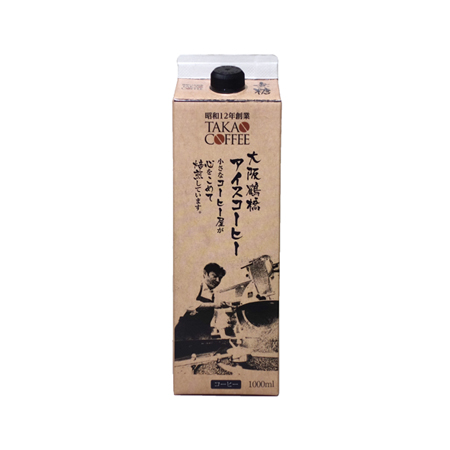 高尾珈琲 大阪鶴橋アイスコーヒー　無糖  1000ml