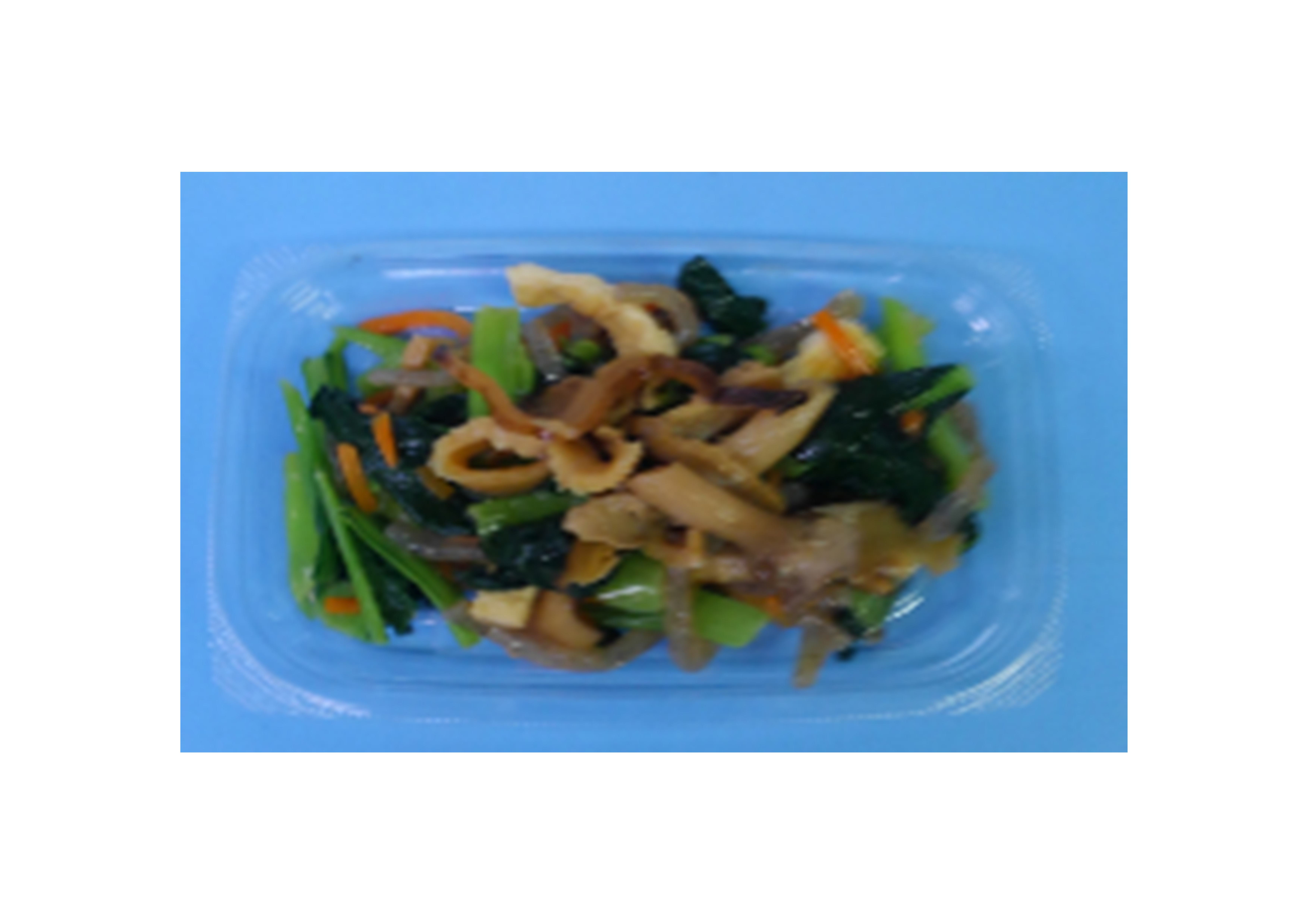 中島農園の小松菜ときのこのお浸し　1パック