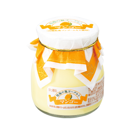 南日本酪農 牧場の瓶ヨーグルトマンゴー  115g