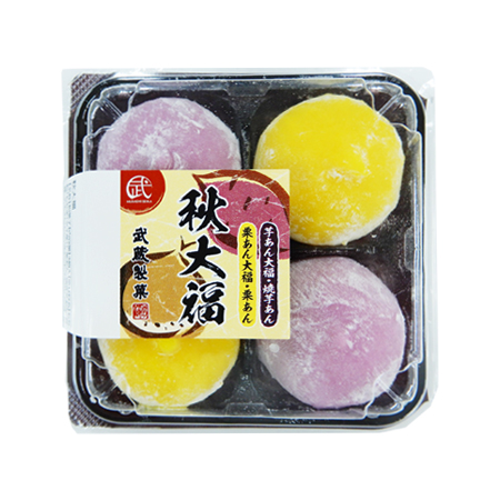 武蔵製菓 秋大福 4個入