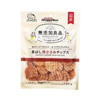 ドギーマン 無添加良品 香ばし鶏ささみチップス 120g