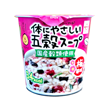 ヒガシマル 体にやさしい五穀スープ 梅風味  11g