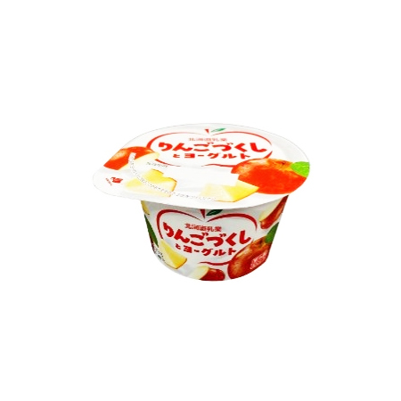 北海道乳業 りんごづくしとヨーグルト  120g