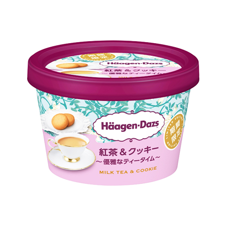 ハーゲンダッツ ミニカップ 紅茶＆クッキー ～優雅なティータイム～  110ml