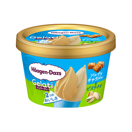 ハーゲンダッツ ミニカップGelati ソルティキャラメル＆ピスタチオ　 110ml