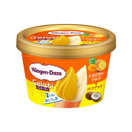ハーゲンダッツ ミニカップGelati トロピカルリッチ＆ココナッツ　 110ml