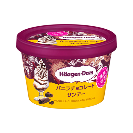 ハーゲンダッツ ミニカップ バニラチョコレートサンデー  110ml