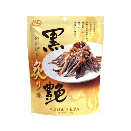 MDホールディングス 黒艶いかげそ炙り焼  35g