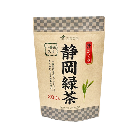 丸善製茶 匠一番茶入り静岡緑茶 　　200g